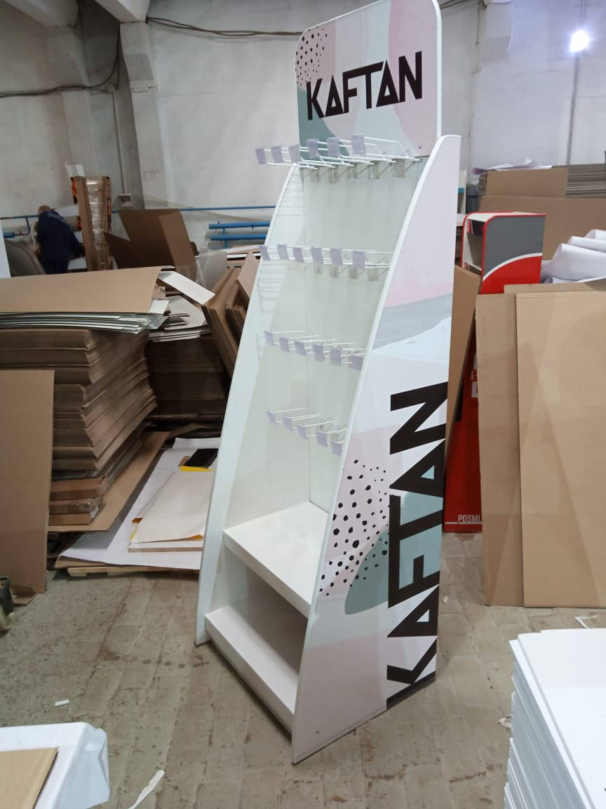 стойки из картона