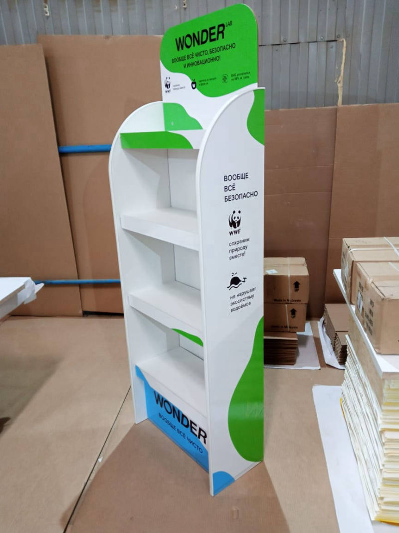 стойки из картона