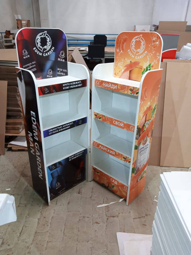 стойки из картона