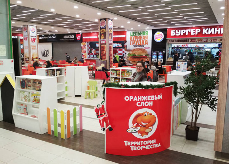 рекламная мебель изготовление
