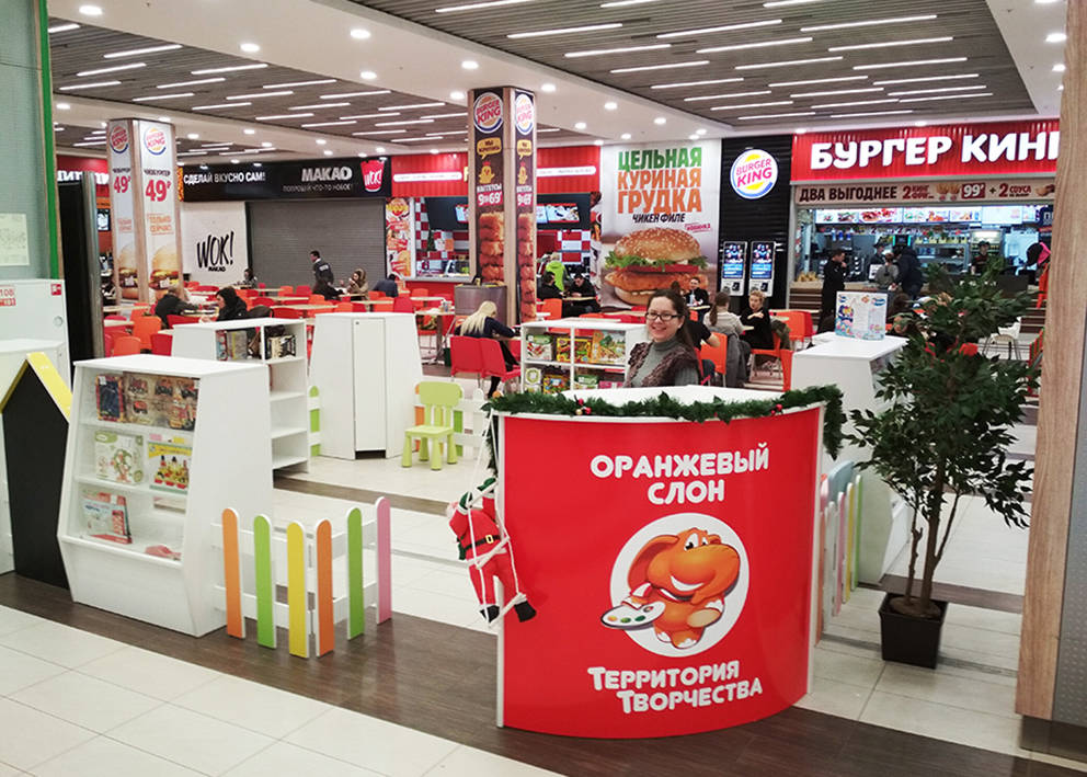 рекламная мебель изготовление